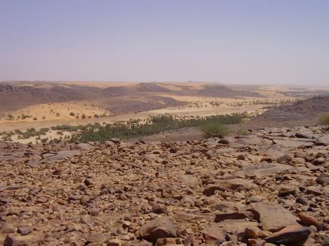 8.	Paisaje de Tidjikja (Mauritania, 2005)
