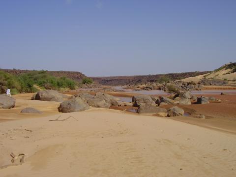 25.	Paisaje de Tidjikja (Mauritania, 2005)