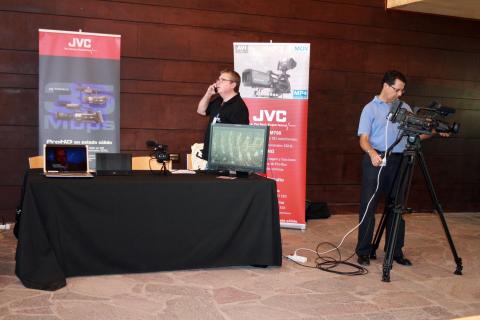 37. MiradasDoc Market - Presentación Cámara JVC 3D Full HD (foto Eva Molina)