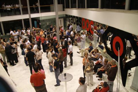 55. Hall del Auditorio de Guía de Isora - Inauguración MiradasDoc 2011