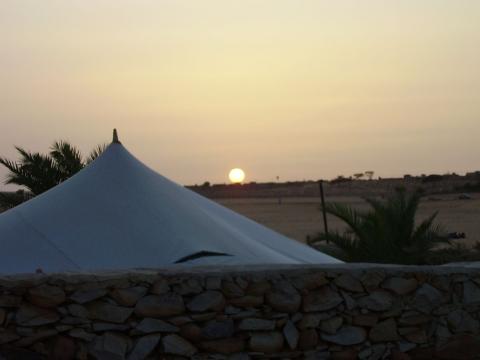 6.	Atardecer en Chinguetti, Mauritania