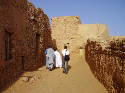 11.	Imagen de la ciudad antigua de Chinguetti, Mauritania