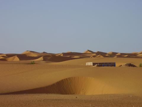 14.	Imagen de las dunas en Chinguetti, Mauritania