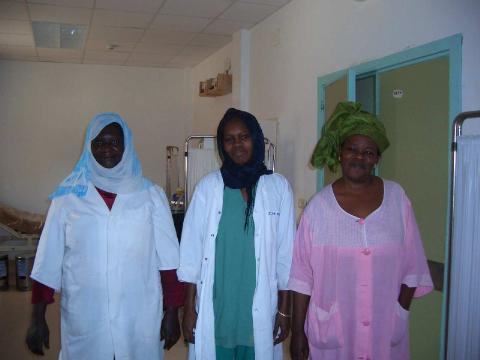 6. Imágenes del Hospital de Nouadhibou en Mauritania