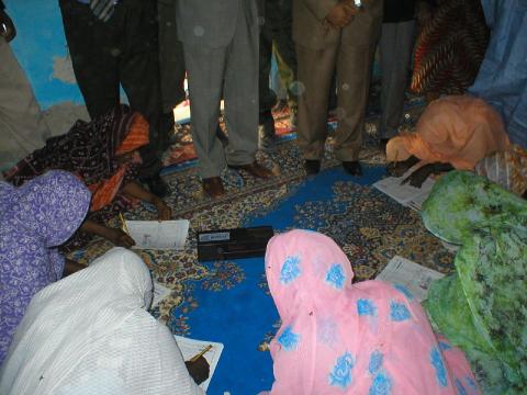 20.	Imágenes de un proyecto Radio Ecca en Nouakchott, capital de Mauritania