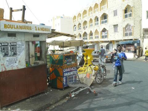 23.	Imágenes de la ciudad de Dakar, Senegal