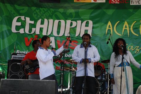 3. Actuación de Ethiocolor en el programa Ethiopia vis a vis organizado por Casa África