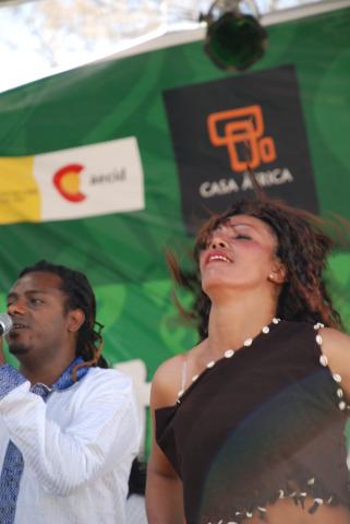 8. Actuación de Ethiocolor en el programa Ethiopia vis a vis organizado por Casa África