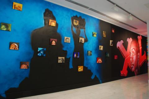 24. Salas de exposición en Casa África. Gráffica