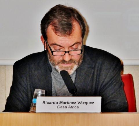 2. Presentación del Cuaderno Africano Si hablas de nosotros por Ricardo Martínez -Director General de Casa África-