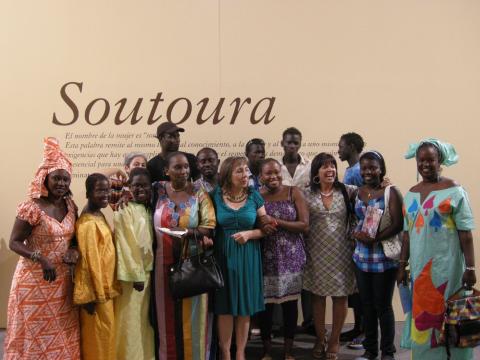 33. Inauguración de la exposición Soutoura en la sala Recova de Santa Cruz de Tenerife