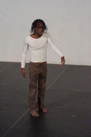 12. Adonis Nébiè -bailarín de Burkina Faso- en la residencia coreográfica en La Gomera