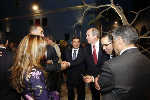 4. Imágenes de la presentación de las nuevas líneas de Binter en Marruecos