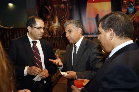 5. Imágenes del Presidente de la Región de Marrakech: Mr Hamid Narjisse la presentación de las nuevas líneas de Binter en Marruecos