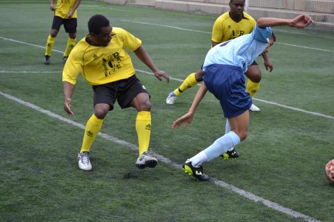 35. Partido entre Argelia y Santo y Príncipe en la Copa África del Torneo África Vive