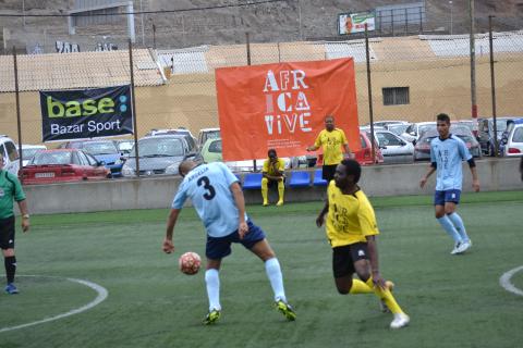 36. Partido entre Argelia y Santo y Príncipe en la Copa África del Torneo África Vive