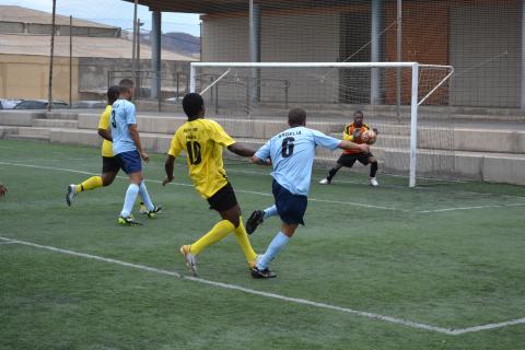37. Partido entre Argelia y Santo y Príncipe en la Copa África del Torneo África Vive