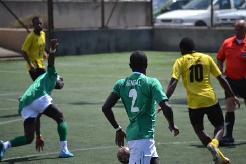 51. Partido entre Senegal y Santo Tomé y Príncipe en la Copa África del Torneo África Vive