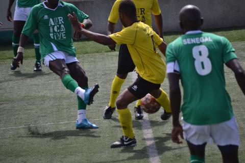 54. Partido entre Senegal y Santo Tomé y Príncipe en la Copa África del Torneo África Vive