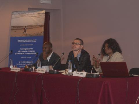 16.  Jornadas internacionales: Las migraciones de África a Europa. ¿Una suerte o una maldición?