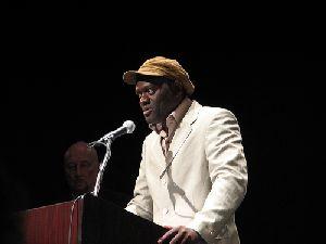 1. Alain Mabanckou en la Feria del Libro en Madrid con el programa de Literatura Letras Africanas de Casa África