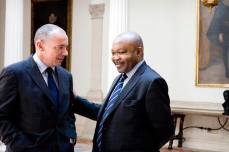 32. Reunión del Consejo Diplomático de Casa África en Madrid, a la izq. Luis Padilla (Secretario General de Casa África)