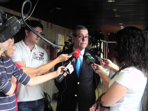 10. Declaraciones de Santiago Martínez-Caro (Director General de Casa África) tras la reunión con Beatriz Barrera (Presidenta de la ZEC)