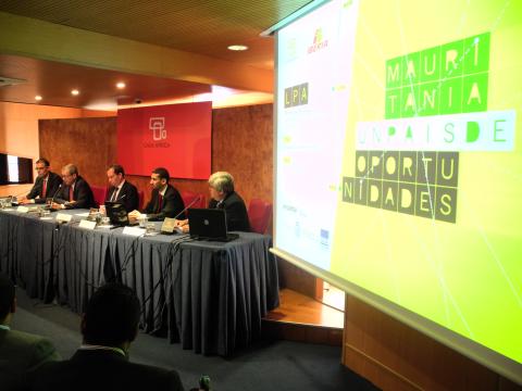 3. Presentación de la jornada Mauritania, un país de oportunidades