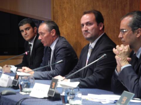 2. Mesa de presentación del Encuentro de Operadores Turísticos Canarias - Marruecos en Casa África