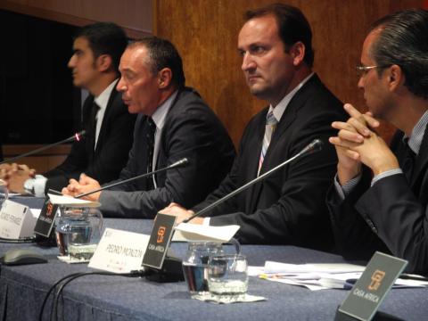 3. Mesa de presentación del Encuentro de Operadores Turísticos Canarias - Marruecos en Casa África