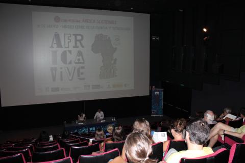3. Imágenes del Ciclo de Cine Forum, África Sostenible en Las Palmas de Gran Canaria