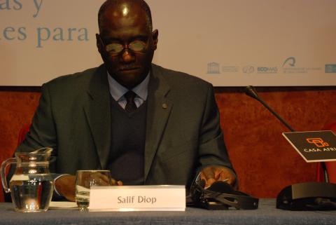 4. Salif Diop, Responsable Senior de Asuntos Ambientales del programa de las Naciones Unidas para el Medio Ambiente (UNEP)