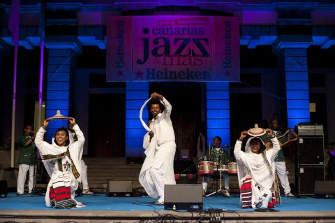 4. Actuación del grupo Ethiocolor en el Festival de Jazz