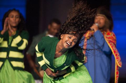 6. Actuación del grupo Ethiocolor en el Festival de Jazz
