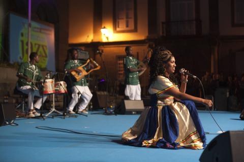 8. Actuación del grupo Ethiocolor en el Festival de Jazz
