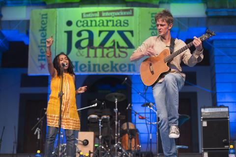 11. Actuación de Munit & Jörg en el Festival de Jazz