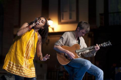 12. Actuación de Munit & Jörg en el Festival de Jazz