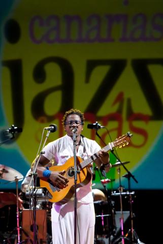 19. Actuación de Blick Bassy en el Festival de Jazz en Las Palmas de Gran Canaria