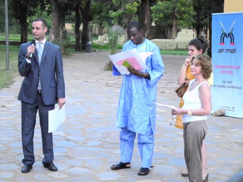 45. Entrega del Premio Casa África en el VIII Edición de la Bienal de Fotografía de Bamako, 2011