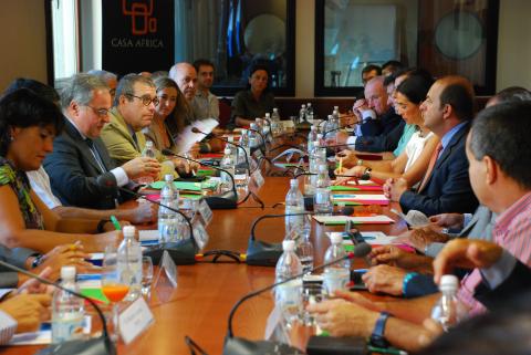 - Imagen de Guinea Bissau: Un país de oportunidades, en Casa África con la presencia del Embajador de España en Guinea Bissau, Alfonso López Perona