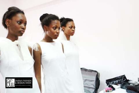 14. Imagen de los diseños de María Mía en la Ghana Fashion and Desing Week, 2012