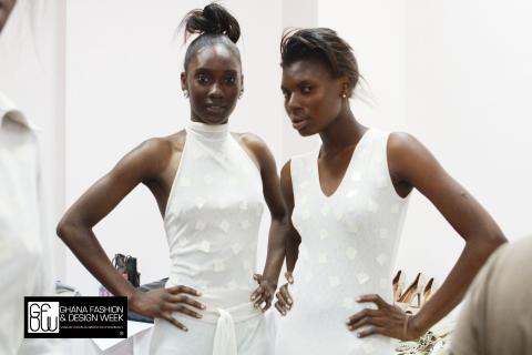16. Imagen de los diseños de María Mía en la Ghana Fashion and Desing Week, 2012