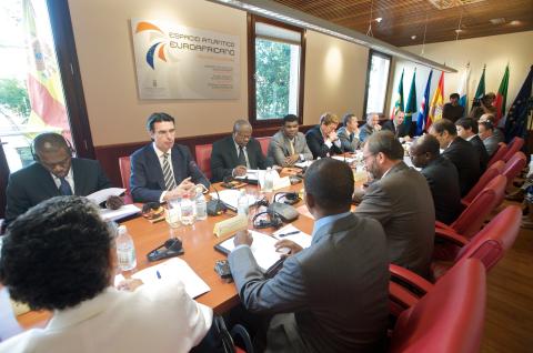 4. Imagen de la I Reunión del Espacio Atlántico Euroafricano celebrada en Casa África