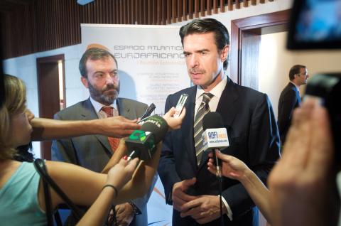8. Imagen de José Manuel Soria -Vicepresidente y Consejero de Economía y Hacienda del Gobierno de Canarias