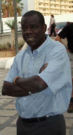 22. Imagen de Amadou Ndoye (Senegal) en su participación en el SILA, 2009
