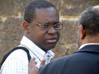27. Imagen de Landry Wilfrid Miampika (República del Congo) en su participación en el SILA, 2009