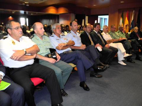 4. Imagen de la asistencia a la conferencia Diplomacia Pública y Seguridad. Las Fuerzas Armadas como vector de la Marca España, 2012, en Casa África