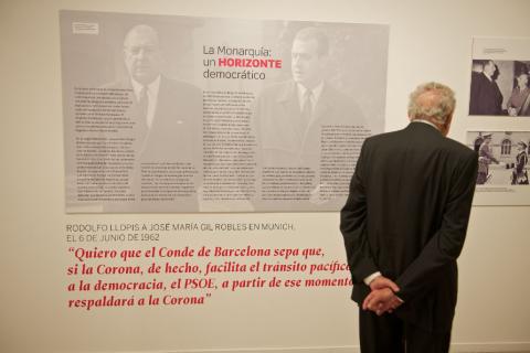 8.  Inauguración de la exposición Munich 1962, El 'contubernio' de la concordia en el Centro de Arte Contemporáneo Juan Ismael, Fuerteventura