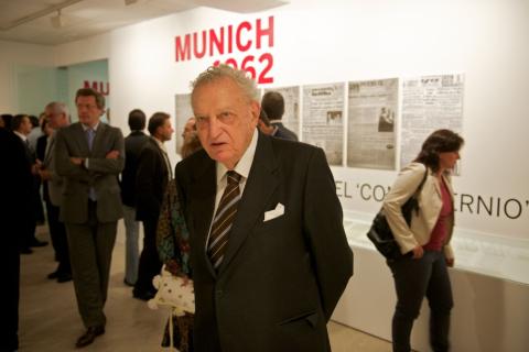 10.  Inauguración de la exposición Munich 1962, El 'contubernio' de la concordia en el Centro de Arte Contemporáneo Juan Ismael, Fuerteventura