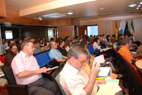 3. Imagen de la asistencia en el VI Congreso de Estudios Africanos en el Mundo Ibérico (2008), en Casa África